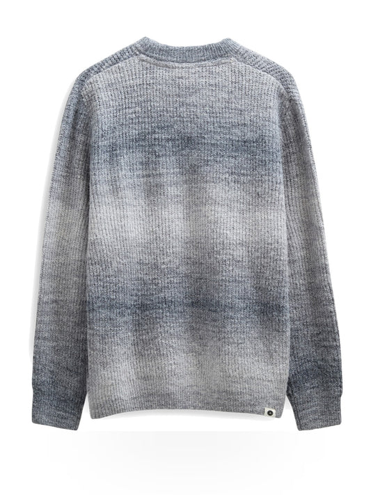 Anerkjendt Aksinus Space Dye Knit - Maglieria Uomo - Grigio