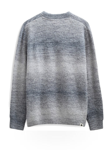 Anerkjendt Aksinus Space Dye Knit - Maglieria Uomo - Grigio