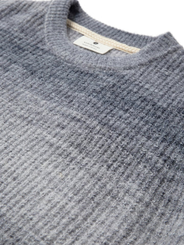 Anerkjendt Aksinus Space Dye Knit - Maglieria Uomo - Grigio