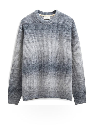 Anerkjendt Aksinus Space Dye Knit - Maglieria Uomo - Grigio