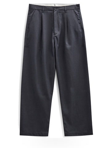 Anerkjendt Akjakob Wool Pants - Pantaloni Uomo - Magnet