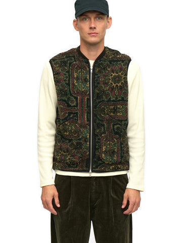 Anerkjendt Akrobin Jacq Teddy Gilet - Gilet Uomo - Forest Night