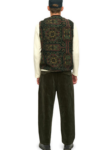 Anerkjendt Akrobin Jacq Teddy Gilet - Gilet Uomo - Forest Night