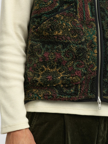 Anerkjendt Akrobin Jacq Teddy Gilet - Gilet Uomo - Forest Night