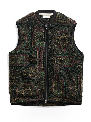 Anerkjendt Akrobin Jacq Teddy Gilet - Gilet Uomo - Forest Night