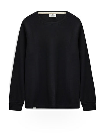Anerkjendt Akkikki Waffle Ls Tee - T-Shirt Uomo - Grigio
