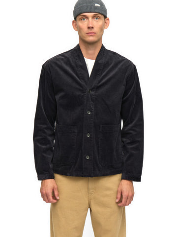 Anerkjendt Akotto Cord Overshirt - Camicie Uomo - Blu