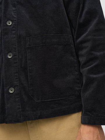 Anerkjendt Akotto Cord Overshirt - Camicie Uomo - Blu