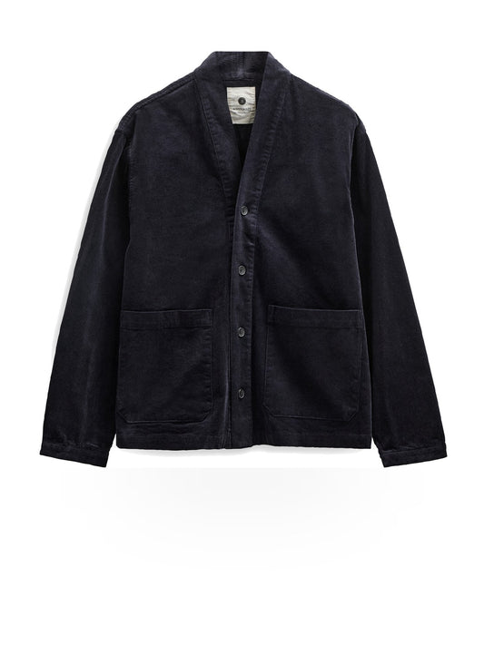 Anerkjendt Akotto Cord Overshirt - Camicie Uomo - Blu