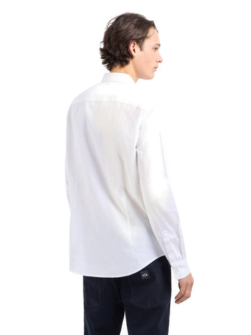 Armani Exchange Shirt - Camicie Uomo - Bianco