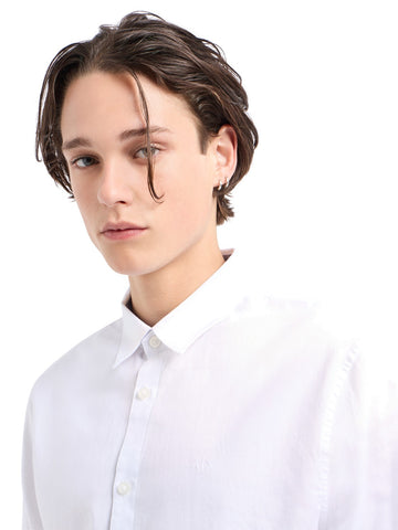 Armani Exchange Shirt - Camicie Uomo - Bianco