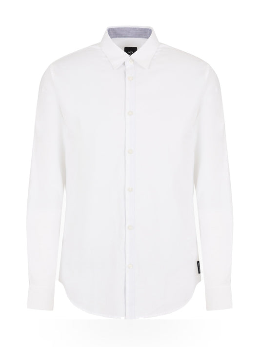Armani Exchange Shirt - Camicie Uomo - Bianco