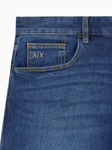 Armani Exchange 5 Pockets Pant - Jeans Uomo - Blu