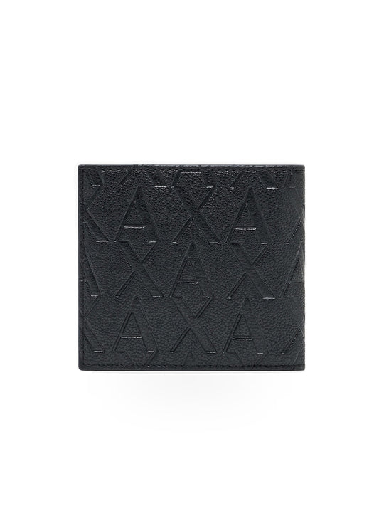 Armani Exchange Wallet - Portafogli Uomo - Nero