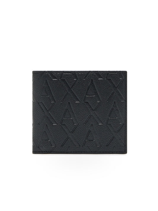 Armani Exchange Wallet - Portafogli Uomo - Nero