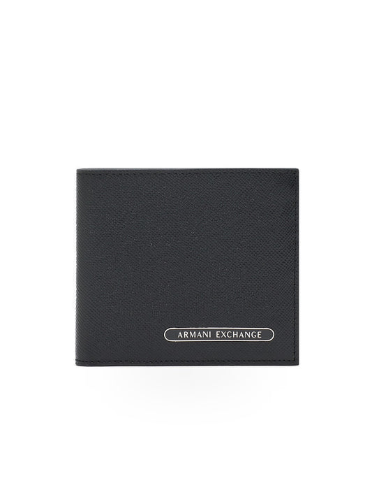 Armani Exchange Wallet - Portafogli Uomo - Nero