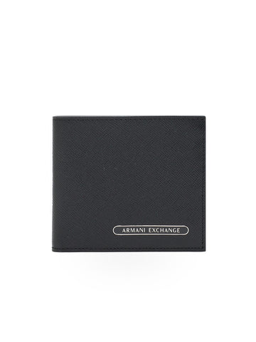 Armani Exchange Wallet - Portafogli Uomo - Nero