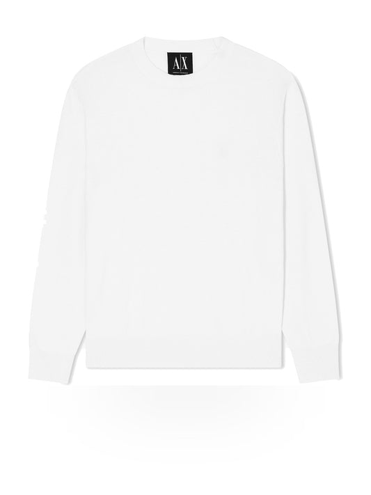 Armani Exchange Pullover - Maglieria Uomo - Bianco
