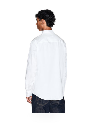 Armani Exchange Shirt - Camicie Uomo - Bianco