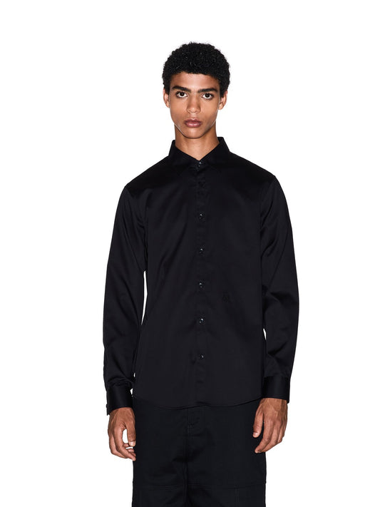 Armani Exchange Shirt - Camicie Uomo - Nero