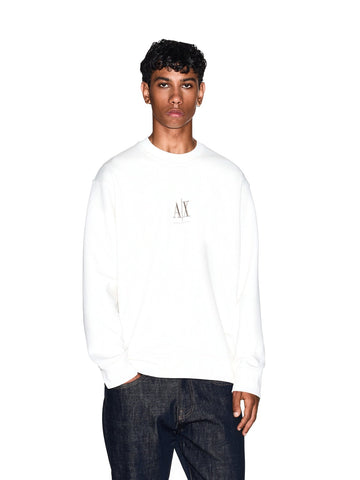 Armani Exchange Sweatshirt - Felpe Uomo - Bianco