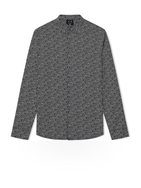 Armani Exchange Shirt - Camicie Uomo - Nero