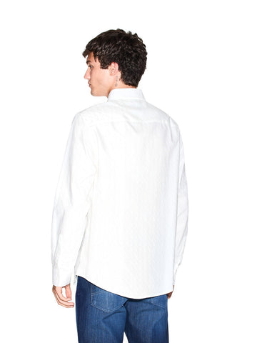 Armani Exchange Shirt - Camicie Uomo - Bianco