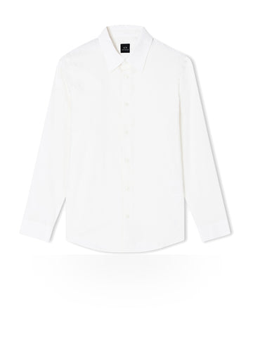 Armani Exchange Shirt - Camicie Uomo - Bianco
