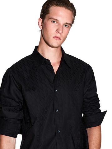 Armani Exchange Shirt - Camicie Uomo - Nero