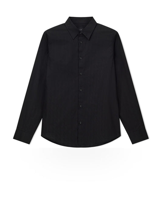 Armani Exchange Shirt - Camicie Uomo - Nero