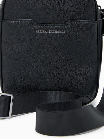 Armani Exchange Messenger Bag - Borse Uomo - Nero
