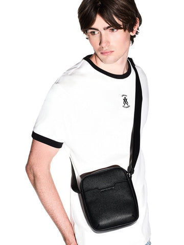 Armani Exchange Messenger Bag - Borse Uomo - Nero