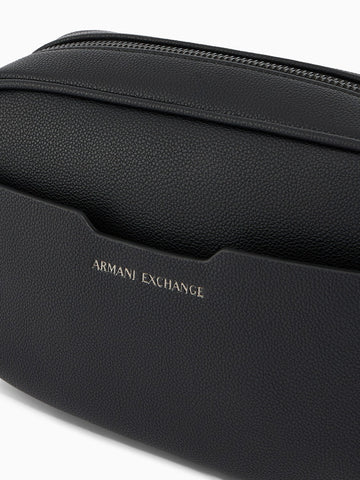 Armani Exchange Beauty Case - Borse Uomo - Nero