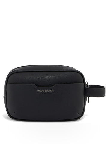 Armani Exchange Beauty Case - Borse Uomo - Nero