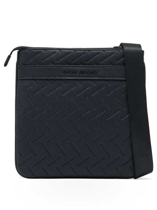 Armani Exchange Messenger Bag - Borse Uomo - Nero