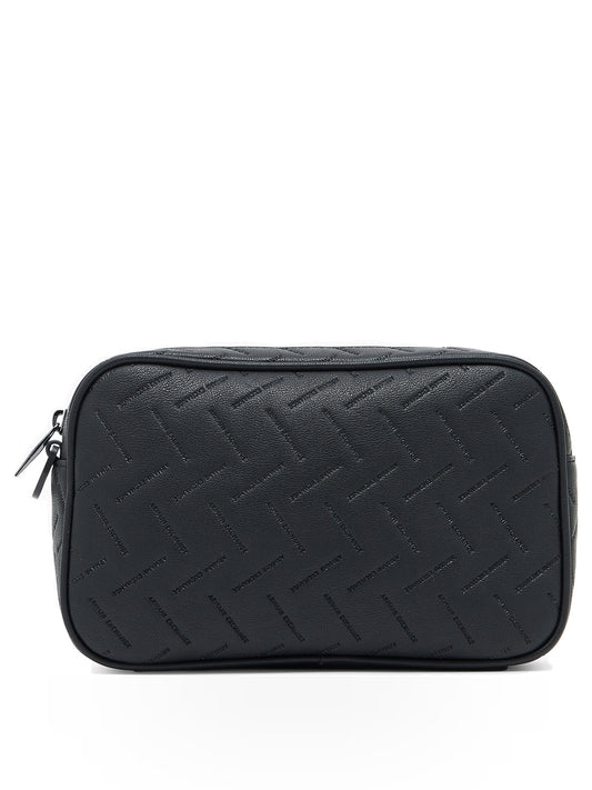 Armani Exchange Beauty Case - Borse Uomo - Nero
