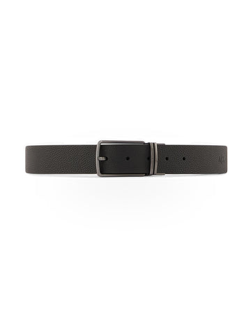 Armani Exchange Tongue Belt - Cinture Uomo - Black/navy