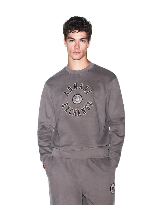 Armani Exchange Sweatshirt - Felpe Uomo - Marrone