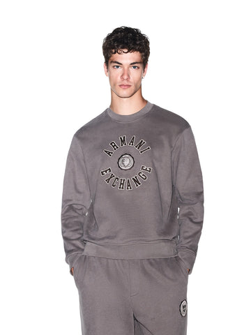 Armani Exchange Sweatshirt - Felpe Uomo - Marrone