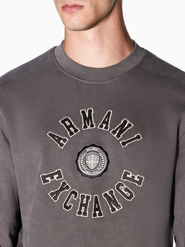 Armani Exchange Sweatshirt - Felpe Uomo - Marrone