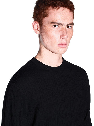 Armani Exchange Pullover - Maglieria Uomo - Nero