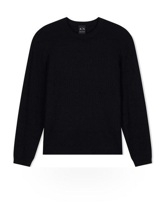 Armani Exchange Pullover - Maglieria Uomo - Nero