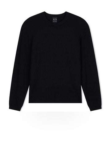 Armani Exchange Pullover - Maglieria Uomo - Nero