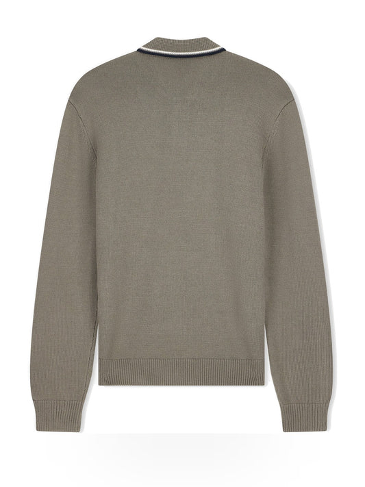 Armani Exchange Knit Polo - T-Shirt Uomo - Marrone