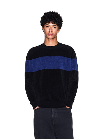 Armani Exchange Pullover - Maglieria Uomo - Black/blue Depth