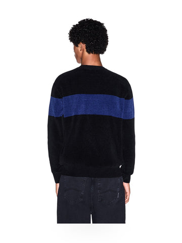Armani Exchange Pullover - Maglieria Uomo - Black/blue Depth