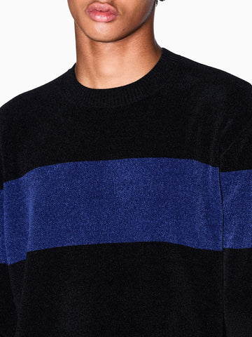 Armani Exchange Pullover - Maglieria Uomo - Black/blue Depth