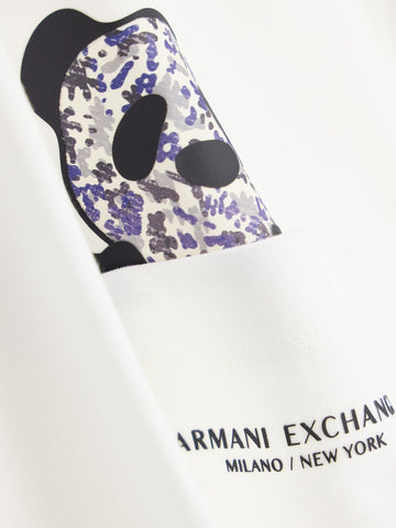 Armani Exchange T-Shirt - T-Shirt Uomo - Off White