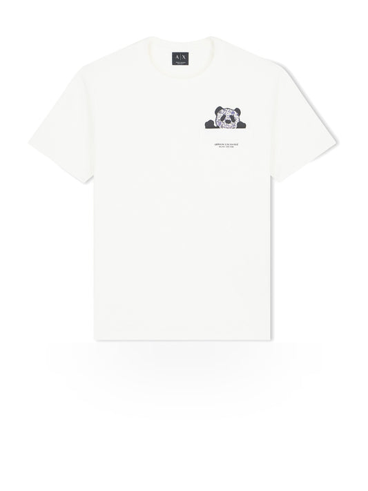Armani Exchange T-Shirt - T-Shirt Uomo - Off White