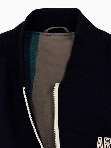 Armani Exchange Blouson Jacket - Capospalla Uomo - Deep Navy/falcon